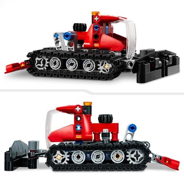 LEGO® Technic 42148 Snow Groomer, 2-in-1, rakennuslelu, moottorikelkan kanssa, malliajoneuvo Flerfärgad