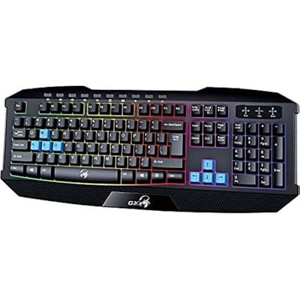 Gaming Tastatur - GENIUS - Scorpion K215 - Kablet - USB - Sort Sort