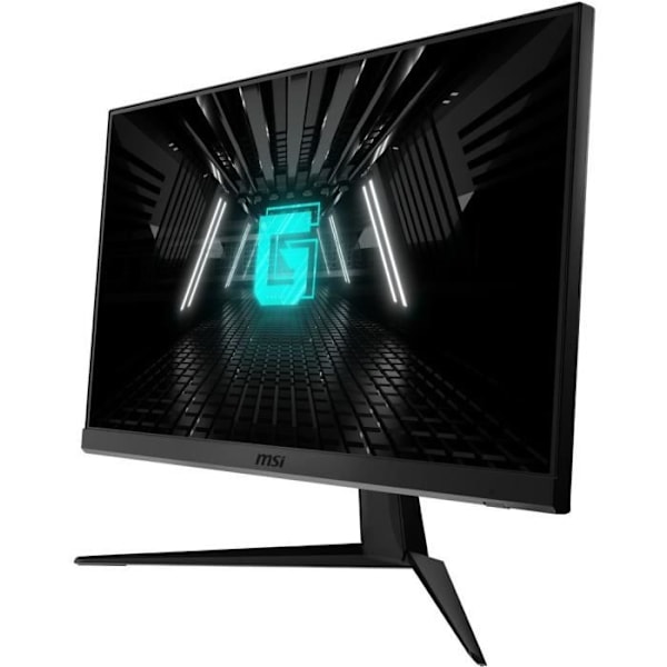 PC Gamer -näyttö - MSI - G2412F - 24" - Nopea IPS-paneeli - FHD - 1 ms - 180 Hz - Mukautuva synkronointi - DP + HDMI - VESA-yhteensopiva