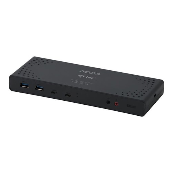 USB-C-telakointiasema - DICOTA - 13-in-1 - 5K resoluutio - PD 65W - Valkoinen