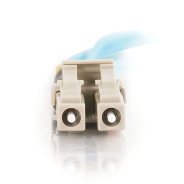 Fiberoptisk kabel C2G 85554 - 10m - LC-LC - OM3 - Halogenfri - Blå