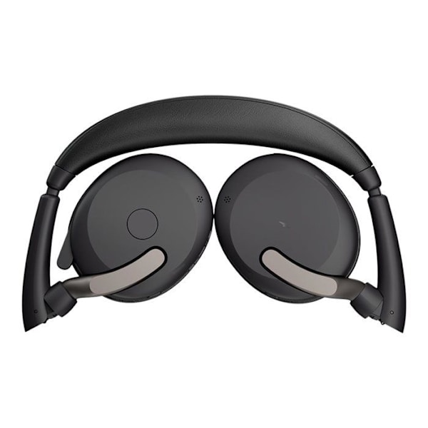 Jabra Evolve2 65 Flex UC Stereo - Headset - on-ear - Bluetooth - trådlöst - aktiv brusreducering - USB-A -