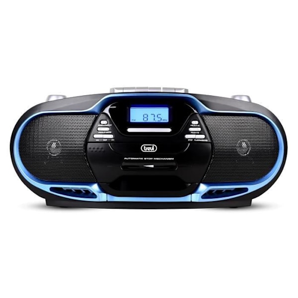 Boombox - TREVI - CMP 574 - CD-afspiller, USB, Radio - Sort og blå