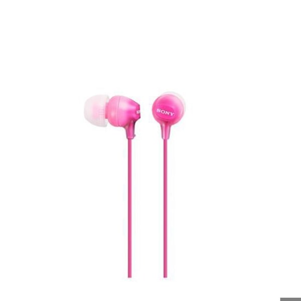 In-ear kuulokkeet - SONY - MDR-EX15APPI.CE7 - Vaaleanpunainen - Langallinen - Universaali kaukosäädin Lyserød