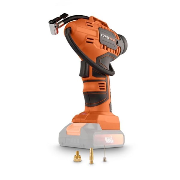 Luftpumpe - Powerplus - POWDP7020 - Trådløs - 20V Orange - Svart