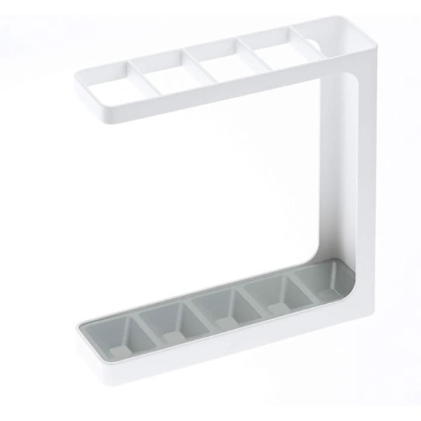 Paraplyholder - Yamazaki - Stål - Hvid - 24 x 7 x 27 cm - Minimalistisk Design Vit