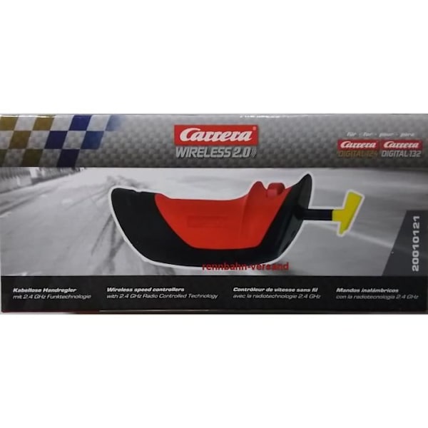Legetøj - CARRERA - CARRERA WIRELESS 2.0 CONTROLLER - Sort - Indendørs - Blandet Svart