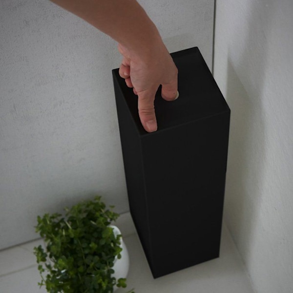 Metal toiletpapirholder - H38,5 cm - 11,5 cm X 11,5 cm X 38,5 cm - Yamazaki