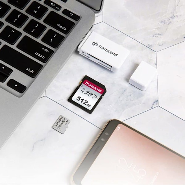 TRANSCEND 300S flashminneskort - 32 GB - UHS-I U1 / Class10 - Micro SDHC