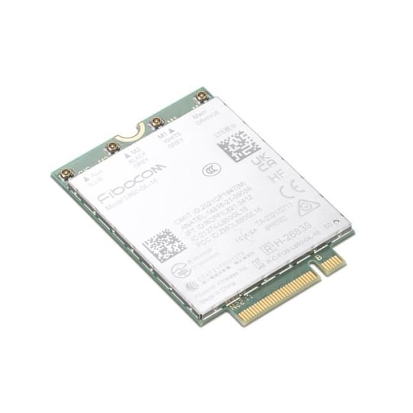 Langaton matkapuhelinmodeemi - LENOVO - Fibocom L860-GL-16 - 4G LTE - M.2-kortti - 1 Gbits/s