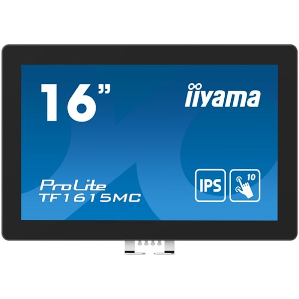 - iiyama - iiyama ProLite TF1615MC-B1 - LED-skærm - Fuld HD (1080p) - 15,6"