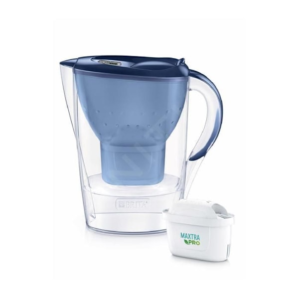 Brita Carafes Marella Cool Memo filterkanna, volym 2,4 l, MX PRO-filter, blå 1052799