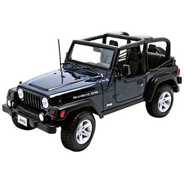 Jeep Wrangler Rubicon DieCast Metal 118 Scale Special Edition av Maisto - Blå