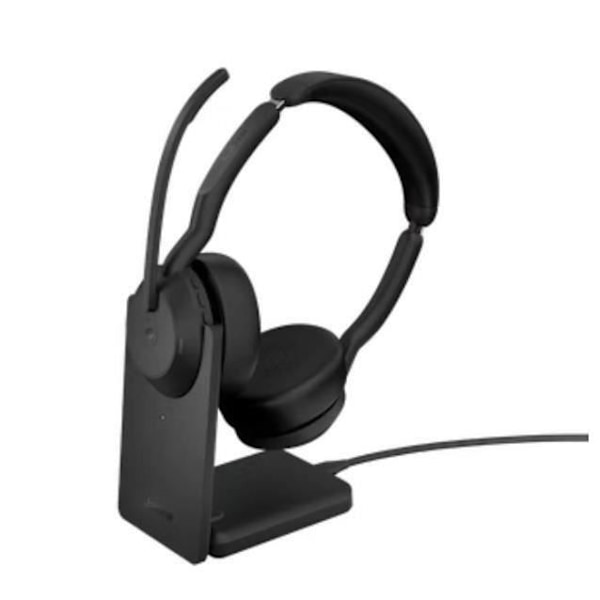 GN Jabra Jabra Evolve2 55 MS Stereo - Headset - On-Ear - Bluetooth - kablar - aktiv Rauschunterdrückung - USB-C -