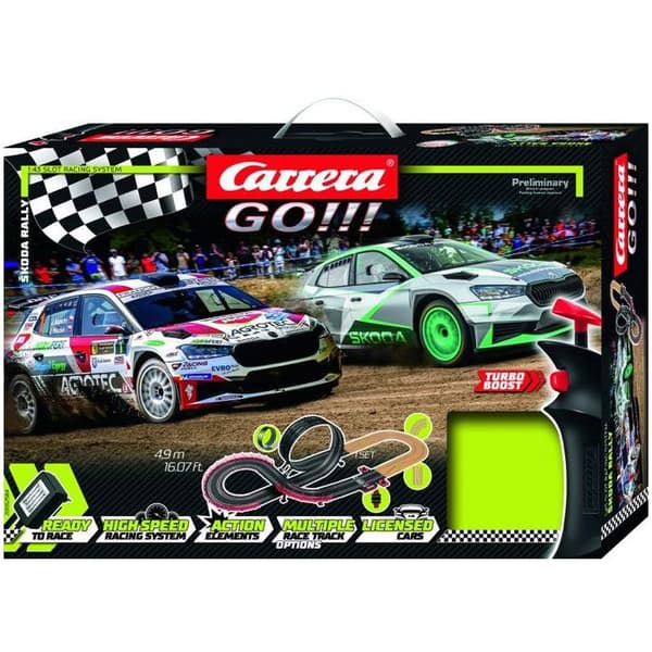 Circuit Carrera GO! 62584 Škoda Rally
