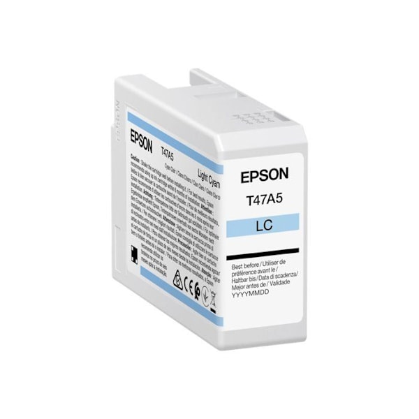 EPSON Singlepack Light Cyan T47A5 UltraC Ink - Pakke med 1