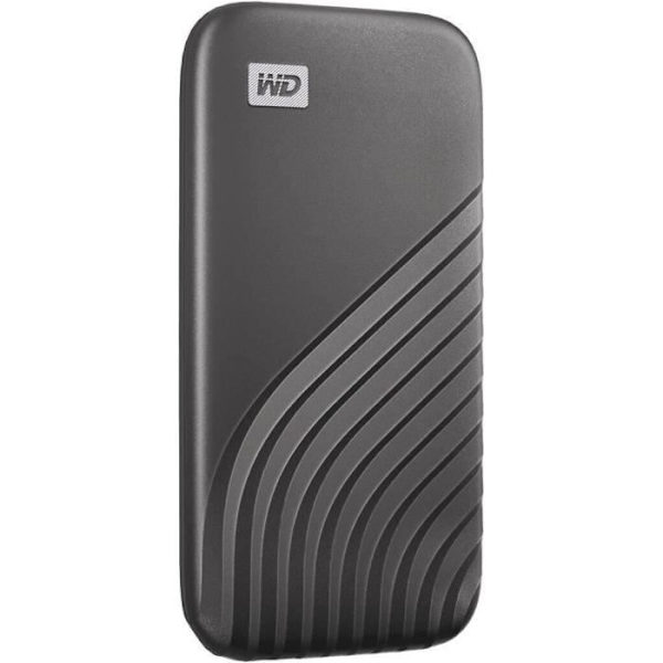 WD - Ulkoinen SSD-asema - My Passport™ - 2 Tt - USB-C - Harmaa