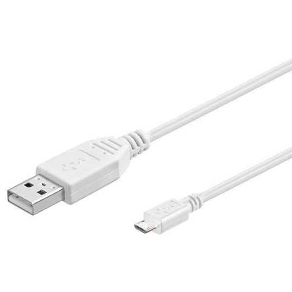 PremiumCord Micro USB 2.0 A-B kaapeli 3 m valkoinen - ku2m3fw