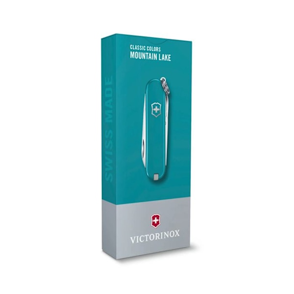 Lommekniv - Victorinox - Classic SD - Blå / Mountain Lake - 7 funktioner - Kompakt Blå / Bjergsø