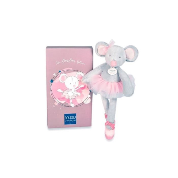 Mon Doudou Ballerine Musse Doudou og Kompagni Multifarvet