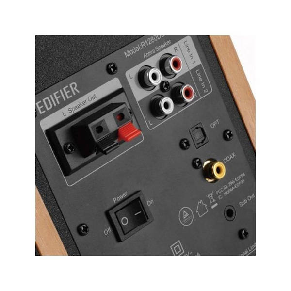 Boghyldehøjttalere - Edifier - R1280DBs - Bluetooth 5.0 - 42W - Optiske/koaksiale indgange