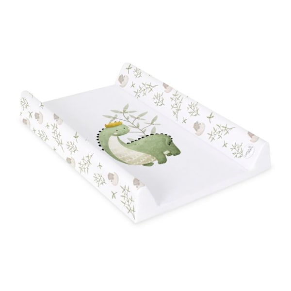 Ceba Baby Skridunderlag tykt vaskbart holdbart ultra let - Dinosauer konge, 70x50 cm - Øko-Tex certificeret, Vandtæt Dinoernes konge