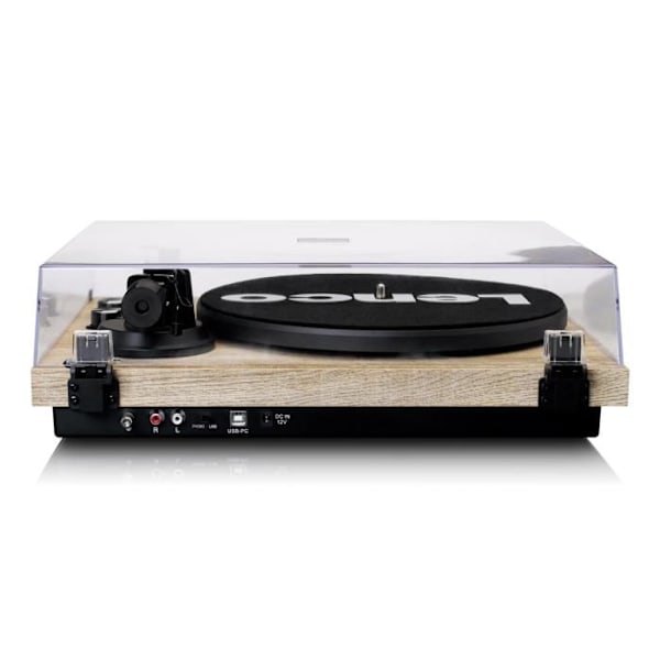 Platine Vinyle LENCO LBT-188 - Bluetooth/USB-yhteys - Puu Træ