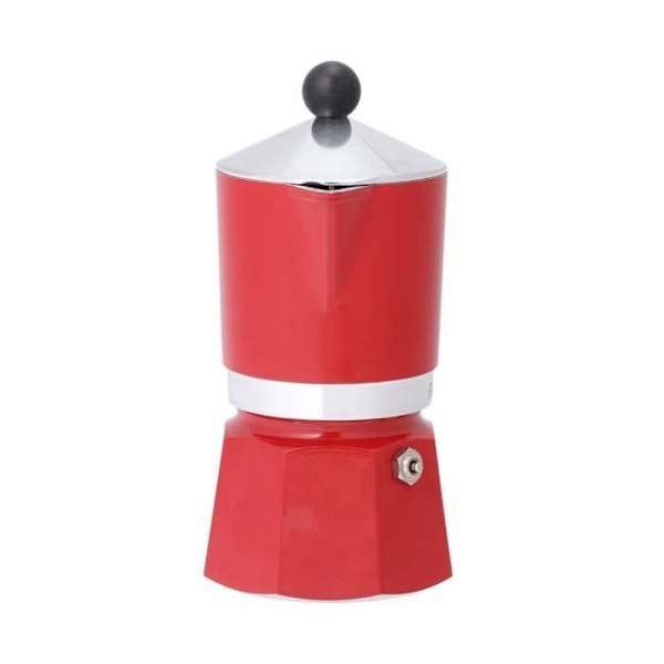 Espressokone - Bialetti - 4962 - Alumiini - Punainen - 3 Kuppia