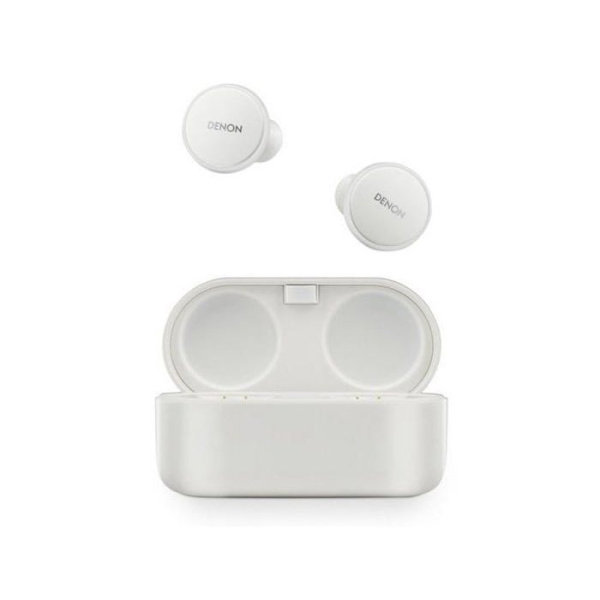Høretelefoner - DENON - PerL Pro - Bluetooth - Støjreduktion - Hvid Vit