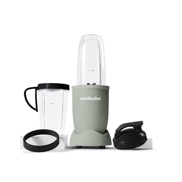 Blender - Nutribullet - Pro NB907MAJD - 900 W - 946 ml - Grå/Grön