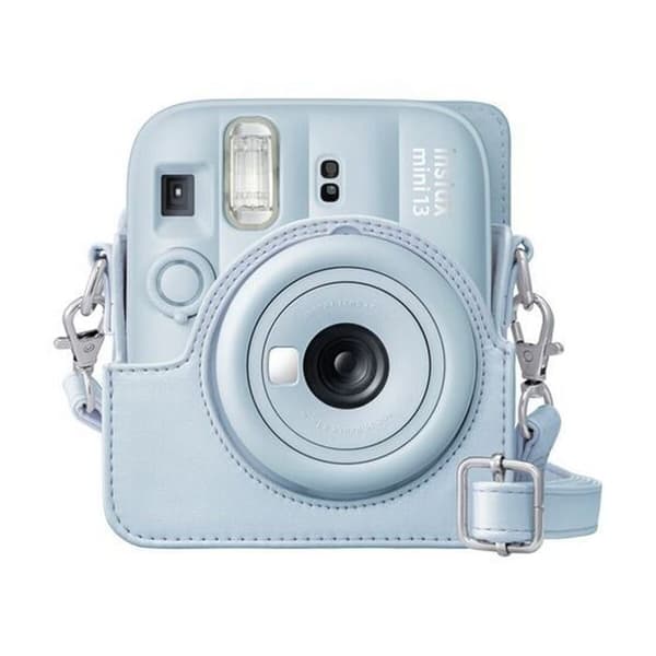 Säck, fodral, foto - video Fujifilm Blå glansig för Instax Mini 13 Sofotograf.