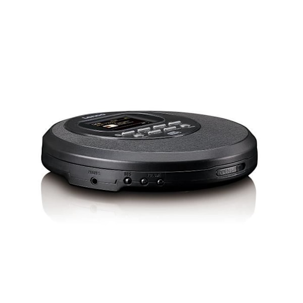 Kannettava CD-soitin DAB+/FM-radiolla ja Bluetooth®-yhteydellä - Lenco CD-500BK - Musta sort
