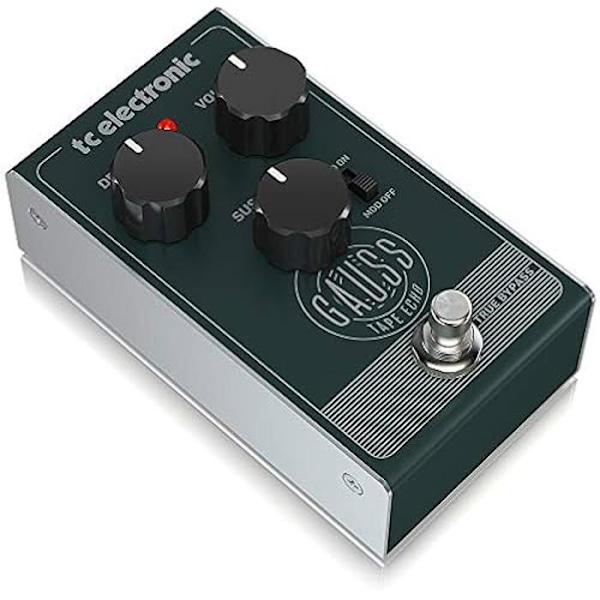 Ekkopedal - TC Electronic - GAUSS TAPE ECHO - Intuitiv kontrol - True Bypass - Kører på 9V batteri