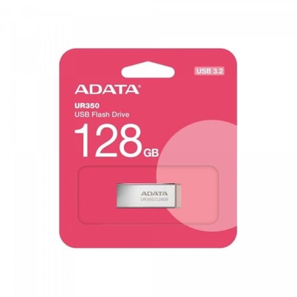 Adata Pendrive UR350 128GB USB3.2 Gen1 Metal brun - 4711085945501