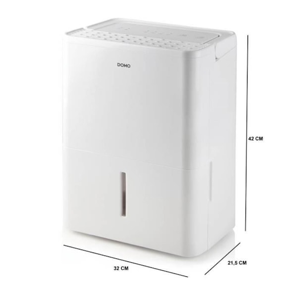 DOMO DO344DH avfuktare 25 m² vit