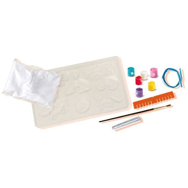 SES CREATIVE - Forma och måla Unicorns - Kreativt kit för barn över 5 år Flerfärgad