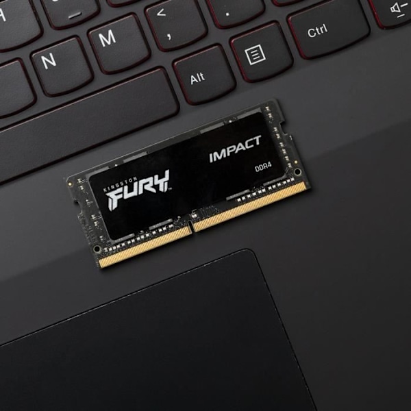 KINGSTON - Fury Impact - Hukommelse - 8 GB - DDR4 - 2666 MHz CL15