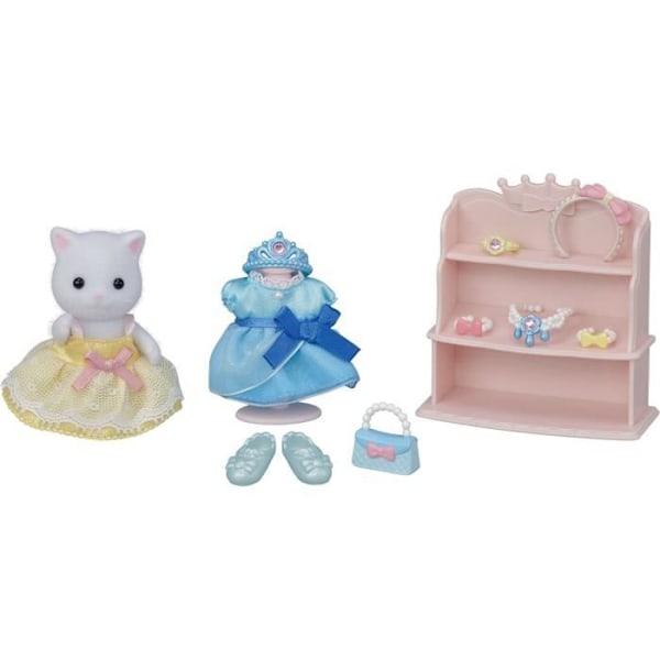 Figurine The Persian Cat Girl Princess - SYLVANIAN FAMILIES - 5537 Flerfärgad