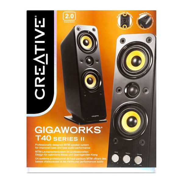 Kreative højttalere 2.0 GigaWorks T40 SII