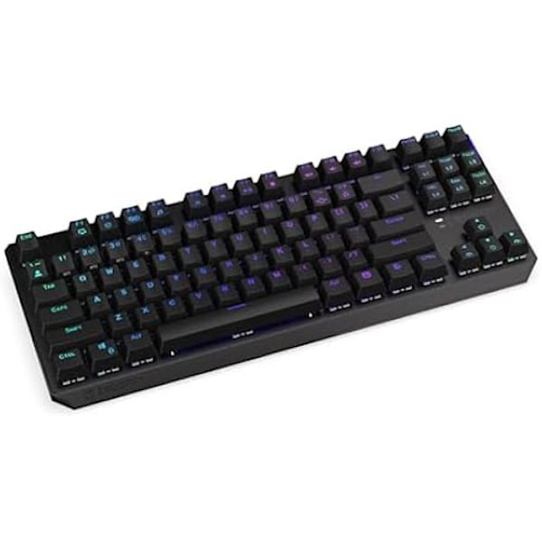 Endorfy Thock TKL Wireless Black, TKL Wireless Mechanical Keyboard, QWERTY, Kailh Black Switches, RGB, PBT Keys | EY5A081