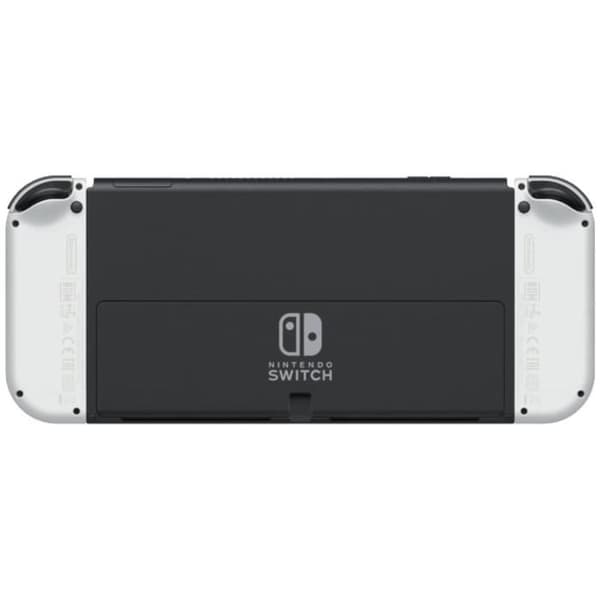 Nintendo Switch-konsol - OLED-modell • Vit vit svart