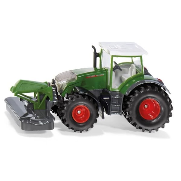 Traktorlegetøj med frontklipper - SIKU - Fendt 942 Vario - Kompatibel med SIKU-legetøj i skala 1/50