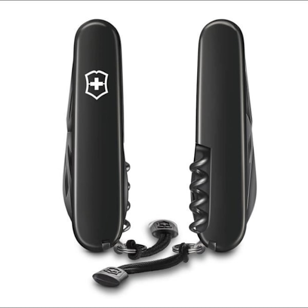 Lommekniv - Victorinox - Spartan Onyx Black - 12 funktioner - Rustfrit stål - 91mm sort