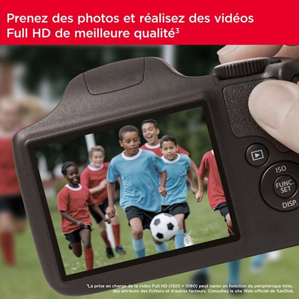 SanDisk 256GB Ultra SDXC SD SDXC-kort minneskort upp till 150MB/s, A1-klassad, UHS-I-kort, klass 10, U1
