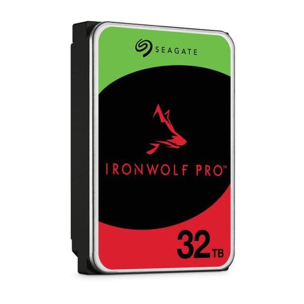 SEAGATE - IronWolf Pro - Intern NAS HDD - 32 To - 3,5 tum - 7200 varv/min