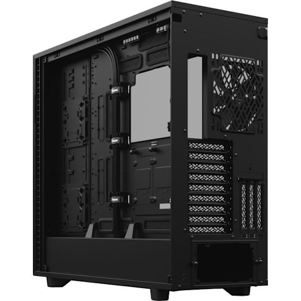 FRACTAL DESIGN PC CASE Define 7 XL - Sort - Hærdet glas - ATX-format (FD-C-DEF7X-03)