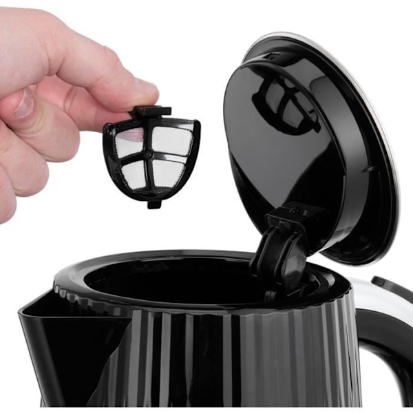 Bøjle - RUSSELL HOBBS - EDEN - 2400 W - 1,7 L - Sort Svart