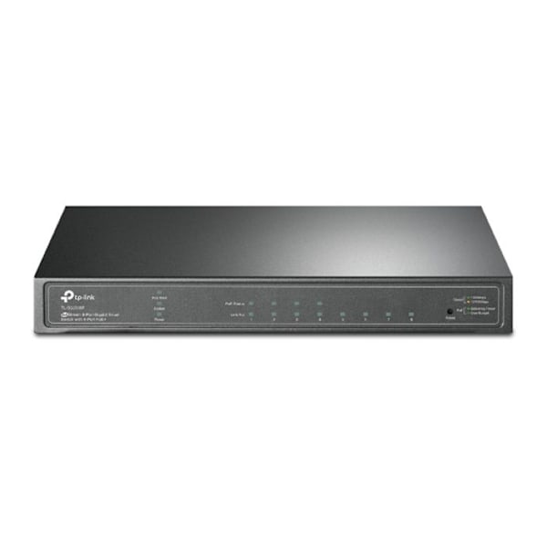 Smart switch - TP-LINK - TL-SG2008P - 8 portar - PoE+ 62W - Gigabit Ethernet