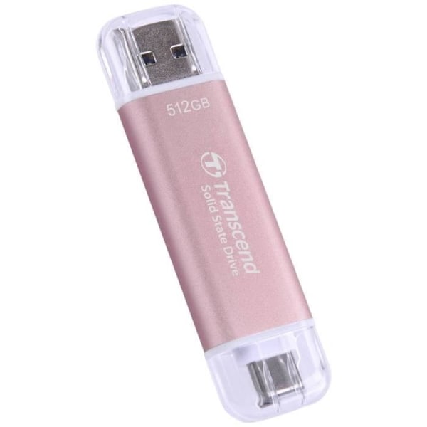 Flash SSD-nøgle - Transcend - TS512GESD310P - 512 Go - USB-C - 10 Gbps