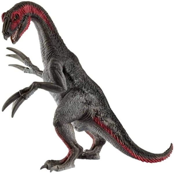 Therizinosaur figur 19,5 cm, bevægelig kæbe, Schleich 15003 dinosaurer, til børn fra 4 år og opefter Flerfärgad